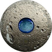 Cook Islands 20 Dollars Vesta Meteorite 2018 Antique VEATS THE LARGEST ASTEROID coin reverse Cook Islands 20 Dollars Vesta Meteorite 2018 Antique VEATS THE LARGEST ASTEROID coin reverse