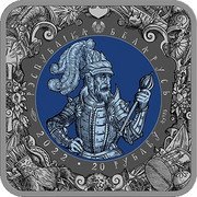Belarus 20 Roubles (Battle of Blue Waters) 2022 20 РУБЛЁЎ РЭСПУБЛІКА БЕЛАРУСЬ coin obverse