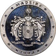 Portugal 21 ECUs (Autonomous Region Coinage) X# 12 MADEIRA 1994 coin obverse Portugal 21 ECUs (Autonomous Region Coinage) X# 12 MADEIRA 1994 coin obverse