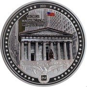 Cook Islands 25 Dollars (George Washinton) GEORGE WASHINGTON MS 2021 coin reverse Cook Islands 25 Dollars (George Washinton) GEORGE WASHINGTON MS 2021 coin reverse
