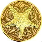 Cook Islands 25 Dollars (Gold Star) GOLD STAR FINE GOLD .9999 1/4 OUNCE 25 DOLLARS COOK ISLANDS coin reverse Cook Islands 25 Dollars (Gold Star) GOLD STAR FINE GOLD .9999 1/4 OUNCE 25 DOLLARS COOK ISLANDS coin reverse