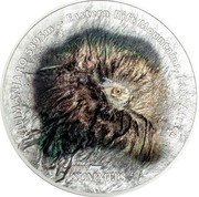 Cook Islands 25 Dollars (Kilimanjaro) THE 7 SUMMITS 2019 KILIMANJARO 5895M – EASTERN RIFT MOUNTAINS, EAST AFRICA coin reverse