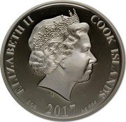 Cook Islands 25 Dollars (The Bicycle) ELIZABETH II COOK ISLANDS IRB 5OZ 2017 AG 999 coin obverse Cook Islands 25 Dollars (The Bicycle) ELIZABETH II COOK ISLANDS IRB 5OZ 2017 AG 999 coin obverse