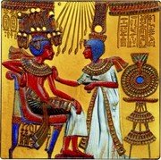 Cook Islands 25 Dollars The Golden Throne of Tutankhamun. 2015 Insert in 20$  coin reverse Cook Islands 25 Dollars The Golden Throne of Tutankhamun. 2015 Insert in 20$  coin reverse