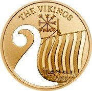 Cook Islands 25 Dollars (The Vikings) THE VIKINGS coin reverse Cook Islands 25 Dollars (The Vikings) THE VIKINGS coin reverse