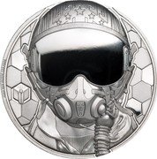 Cook Islands 250 Dollars Fighter Pilot 2020 Proof REAL HERO ONLY THE BRAVE ARE FREE coin reverse Cook Islands 250 Dollars Fighter Pilot 2020 Proof REAL HERO ONLY THE BRAVE ARE FREE coin reverse