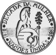 Portugal 250 Escudos (Decade of Women) KM# Pn262 DECADA DA MULHER 1976 1985 NAÇÕES UNIDAS coin reverse Portugal 250 Escudos (Decade of Women) KM# Pn262 DECADA DA MULHER 1976 1985 NAÇÕES UNIDAS coin reverse