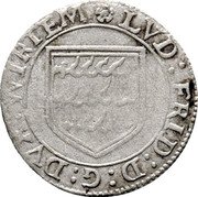 France 3 Kreuzer (Louis Frederick. County of Montbeliard) LVD FRID D G DVX WIRTEM coin obverse