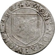 France 3 Kreuzer (Louis Frederick. County of Montbeliard) MON NOVA MONT 1624 coin reverse