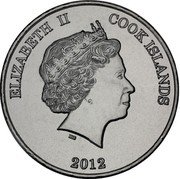 Cook Islands 30 Dollars (Bounty. Elizabeth II) ELIZABETH II COOK ISLANDS 2012 RDM coin obverse Cook Islands 30 Dollars (Bounty. Elizabeth II) ELIZABETH II COOK ISLANDS 2012 RDM coin obverse