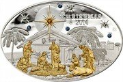 Cook Islands 5 Dollars (Christmas) 2014 CHRISTMAS coin reverse