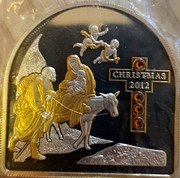 Cook Islands 5 Dollars (Christmas scene) 2012 CHRISTMAS coin reverse Cook Islands 5 Dollars (Christmas scene) 2012 CHRISTMAS coin reverse