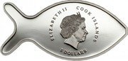 Cook Islands 5 Dollars (Easter) 5 DOLLARS COOK ISLANDS ELIZABETH II coin obverse