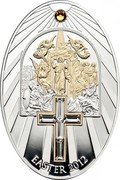 Cook Islands 5 Dollars (Easter'12) 2012 EASTER coin reverse Cook Islands 5 Dollars (Easter'12) 2012 EASTER coin reverse