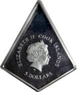 Cook Islands 5 Dollars Encyclica Lumen Fidei 2013 Proof 5 DOLLARS COOK ISLANDS ELIZABETH II coin obverse