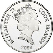 Cook Islands 5 Dollars (Marine Life Protection) 2000 COOK ISLANDS ELIZABETH II coin obverse Cook Islands 5 Dollars (Marine Life Protection) 2000 COOK ISLANDS ELIZABETH II coin obverse