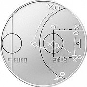 Latvia 5 Euro (100 Years of Basketball in Latvia) 5 EURO 2023 coin reverse
