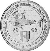 Portugal 5 Euro Cent (Fantasy Pattern) X# Pn3 REPUBLICA PORTUGUESA REGIÃO AUTÔNOMA DA MADEIRA 20 05 coin obverse Portugal 5 Euro Cent (Fantasy Pattern) X# Pn3 REPUBLICA PORTUGUESA REGIÃO AUTÔNOMA DA MADEIRA 20 05 coin obverse