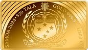 Samoa 50 Tala Skydancer 2024 SAMOA 2024 $50 TALA FA'AVAE I LE ATUA SAMOA GOLD 999.9 1/200 OZ coin obverse Samoa 50 Tala Skydancer 2024 SAMOA 2024 $50 TALA FA'AVAE I LE ATUA SAMOA GOLD 999.9 1/200 OZ coin obverse
