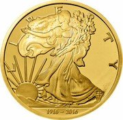 Cook Islands Half Dollar Walking Liberty 100th Anniversary 2016 COPY IRB COOK ISLANDS TRIBUTE TO THE UNITED STATES HALF DOLLAR coin obverse Cook Islands Half Dollar Walking Liberty 100th Anniversary 2016 COPY IRB COOK ISLANDS TRIBUTE TO THE UNITED STATES HALF DOLLAR coin obverse