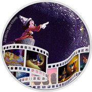 Niue Ten Dollars Fantasia 2023  Proof 3 OZ 999 FINE SILVER ©DISNEY coin reverse Niue Ten Dollars Fantasia 2023  Proof 3 OZ 999 FINE SILVER ©DISNEY coin reverse