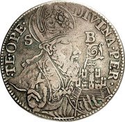 Croatia 1/2 Tallero (Polubradan) DIVINA PER TE OPE S B coin obverse Croatia 1/2 Tallero (Polubradan) DIVINA PER TE OPE S B coin obverse