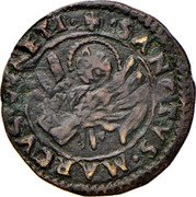 Croatia 1 Bagattino (Saint Lovrinac) SANCTVS MARCVS VENETI coin reverse Croatia 1 Bagattino (Saint Lovrinac) SANCTVS MARCVS VENETI coin reverse
