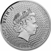 Cook Islands 1 Dollar Elizabeth II Bounty 2022 BU ELIZABETH II COOK ISLANDS IRB 2021 coin obverse Cook Islands 1 Dollar Elizabeth II Bounty 2022 BU ELIZABETH II COOK ISLANDS IRB 2021 coin obverse