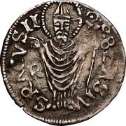 Croatia 1 Grosso (St. Blasius. Type with Mint Mark) S BLASIV S RACVSII coin obverse Croatia 1 Grosso (St. Blasius. Type with Mint Mark) S BLASIV S RACVSII coin obverse