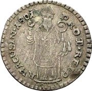 Croatia 1 Perpero (Nova Perpera) PROT RAEIP RHAGVSINAE coin obverse Croatia 1 Perpero (Nova Perpera) PROT RAEIP RHAGVSINAE coin obverse
