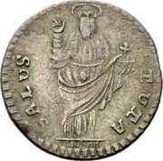 Croatia 1 Perpero (Nova Perpera) SALVS TVTA coin reverse Croatia 1 Perpero (Nova Perpera) SALVS TVTA coin reverse