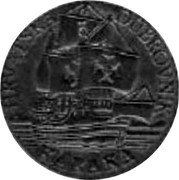 Croatia 1 Plemenitas (Karaka) X# 12a HRVATSKA DUBROVNIK KARAKA coin obverse Croatia 1 Plemenitas (Karaka) X# 12a HRVATSKA DUBROVNIK KARAKA coin obverse