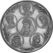 Russia 1 Rouble (Nicholas II. INA Retro Issues) X# 48b coin reverse Russia 1 Rouble (Nicholas II. INA Retro Issues) X# 48b coin reverse