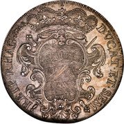 Croatia 1 Tallero (Maria Theresia) DUCAT ET SEM RHEIP RHAG 1748 coin reverse Croatia 1 Tallero (Maria Theresia) DUCAT ET SEM RHEIP RHAG 1748 coin reverse
