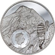 Cook Islands 10 Dollars Elizabeth II Mt. Everest. First Ascent 2023  Proof ELIZABETH II 10 DOLLARS COOK ISLANDS IRB 2023 ON 29 MAY 1953 NEW ZEALAND-BORN HILLARY AND HIS NEPALESE MOUNTAINEERING PARTNER TENZING NORGAY, BECAME THE FIRST HUMANS TO STAND ON THE SUMMITS OF EVEREST. AS MEMBERS OF THE 1953 BRITISH MOUNT EVEREST EXPEDITION, THEIR TRIUMPH WAS THE GLORIOUS RESULT OF A LONG, COMPLEX AND BRILLIANTLY CO-ORDINATED CAMPAIGN coin obverse