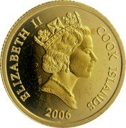 Cook Islands 10 Dollars (The Emperor of California) ELIZABETH II COOK ISLANDS 2006 RDM coin obverse Cook Islands 10 Dollars (The Emperor of California) ELIZABETH II COOK ISLANDS 2006 RDM coin obverse