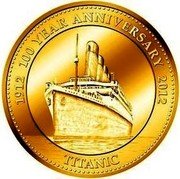 Fiji 10 Dollars Titanic 100 Years 2012 Proof ELIZABETH II 10 DOLLARS FIJI 2012 coin obverse Fiji 10 Dollars Titanic 100 Years 2012 Proof ELIZABETH II 10 DOLLARS FIJI 2012 coin obverse