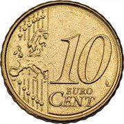 Croatia 10 Euro Cent Circulation Coin 2023 10 EURO CENT LL coin reverse Croatia 10 Euro Cent Circulation Coin 2023 10 EURO CENT LL coin reverse