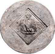 Croatia 18 Francs-40 Centimes French Siege Coinage. Zara 1813 KM# 3 ZARA 1813 coin obverse Croatia 18 Francs-40 Centimes French Siege Coinage. Zara 1813 KM# 3 ZARA 1813 coin obverse