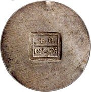 Croatia 18 Francs-40 Centimes French Siege Coinage. Zara 1813 KM# 4 4 0 18F 40C coin reverse Croatia 18 Francs-40 Centimes French Siege Coinage. Zara 1813 KM# 4 4 0 18F 40C coin reverse