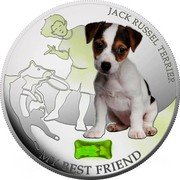 Fiji 2 Dollars (Jack Russel) MY BEST FRIEND JACK RUSSEL TERRIER coin reverse Fiji 2 Dollars (Jack Russel) MY BEST FRIEND JACK RUSSEL TERRIER coin reverse