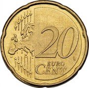 Croatia 20 Euro Cent Circulation Coin. Nikola Tesla 2023 20 EURO CENT LL coin reverse Croatia 20 Euro Cent Circulation Coin. Nikola Tesla 2023 20 EURO CENT LL coin reverse