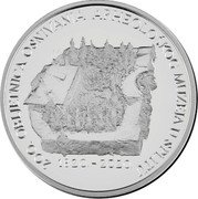 Croatia 200 Kuna (200th anniversary of the Archaeological Museum in Split) KM# 123 200. OBLJETNICA OSNIVANJA ARHEOLOŠKOG MUZEJA U SPLITU 1820. - 2020. coin reverse Croatia 200 Kuna (200th anniversary of the Archaeological Museum in Split) KM# 123 200. OBLJETNICA OSNIVANJA ARHEOLOŠKOG MUZEJA U SPLITU 1820. - 2020. coin reverse