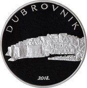 Croatia 200 Kuna Dubrovnik 2018  Proof KM# 114 DUBROVNIK 2018. coin reverse Croatia 200 Kuna Dubrovnik 2018  Proof KM# 114 DUBROVNIK 2018. coin reverse