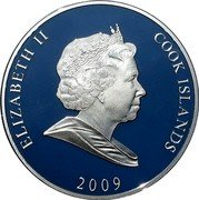 Cook Islands 25 Dollars (Year of the Ox) ELIZABETH II 25 DOLLARS COOK ISLANDS 2009 coin obverse Cook Islands 25 Dollars (Year of the Ox) ELIZABETH II 25 DOLLARS COOK ISLANDS 2009 coin obverse