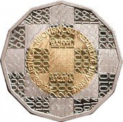 Croatia 25 Kuna 25th Anniversary of Independence of the Republic of Croatia 2016 KM# 111 25. OBLJETNICA NEOVISNOSTI REPUBLIKE HRVATSKE 8.X.1991. 8.X.2016. coin reverse Croatia 25 Kuna 25th Anniversary of Independence of the Republic of Croatia 2016 KM# 111 25. OBLJETNICA NEOVISNOSTI REPUBLIKE HRVATSKE 8.X.1991. 8.X.2016. coin reverse