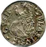 Croatia 3 Grosetti Alltilucho 1629 KM# 4 S BLASIVS RAGVSII coin obverse Croatia 3 Grosetti Alltilucho 1629 KM# 4 S BLASIVS RAGVSII coin obverse