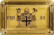 Fiji 5 Dollars (30th Anniversary of the American Silver Eagle Coin. Grand Canyon) FIJI $5 REREVAKA NA KALOU KA DOKA NA TUI coin obverse Fiji 5 Dollars (30th Anniversary of the American Silver Eagle Coin. Grand Canyon) FIJI $5 REREVAKA NA KALOU KA DOKA NA TUI coin obverse