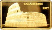 Fiji 5 Dollars (Colosseum) COLOSSEUM 2017 coin reverse