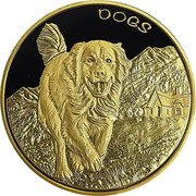 Fiji 5 Dollars (Dogs) DOGS coin reverse Fiji 5 Dollars (Dogs) DOGS coin reverse